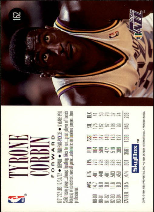 B3737- 1994-95 SkyBox Premium Bk #s 1-270 +Rookies -You Pick- 15+ FREE US SHIP - Picture 261 of 403