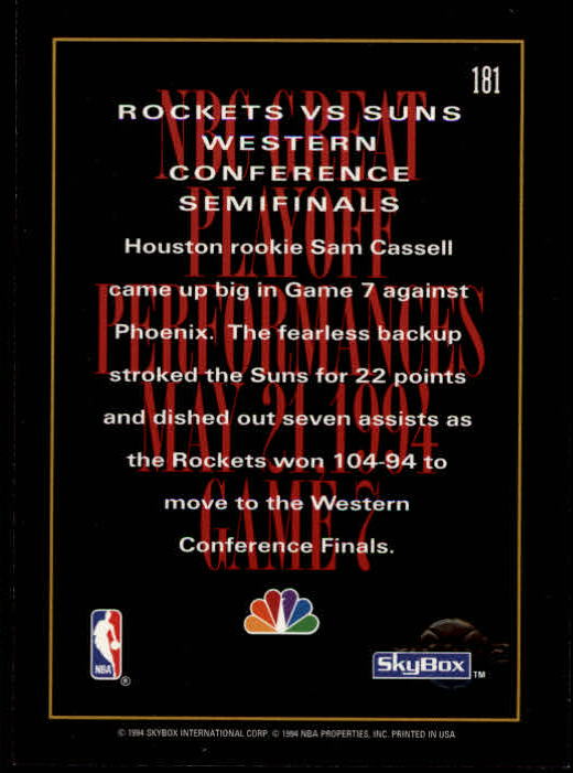 B3737- 1994-95 SkyBox Premium Bk #s 1-270 +Rookies -You Pick- 15+ FREE US SHIP - Picture 283 of 403