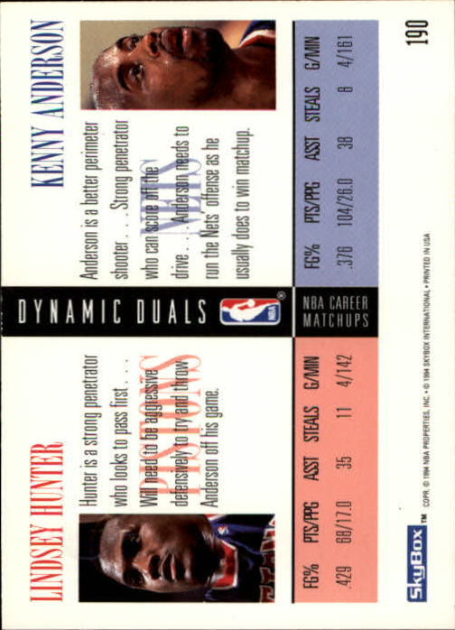 B3737- 1994-95 SkyBox Premium Bk #s 1-270 +Rookies -You Pick- 15+ FREE US SHIP - Picture 291 of 403