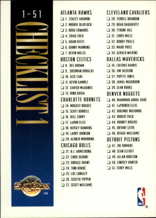 B3737- 1994-95 SkyBox Premium Bk #s 1-270 +Rookies -You Pick- 15+ FREE US SHIP - Picture 302 of 403