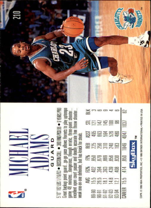 B3737- 1994-95 SkyBox Premium Bk #s 1-270 +Rookies -You Pick- 15+ FREE US SHIP - Picture 325 of 403