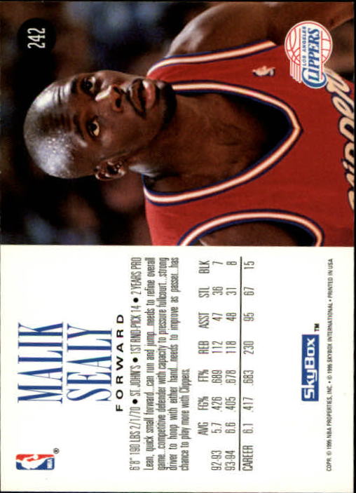 B3737- 1994-95 SkyBox Premium Bk #s 1-270 +Rookies -You Pick- 15+ FREE US SHIP - Picture 387 of 403