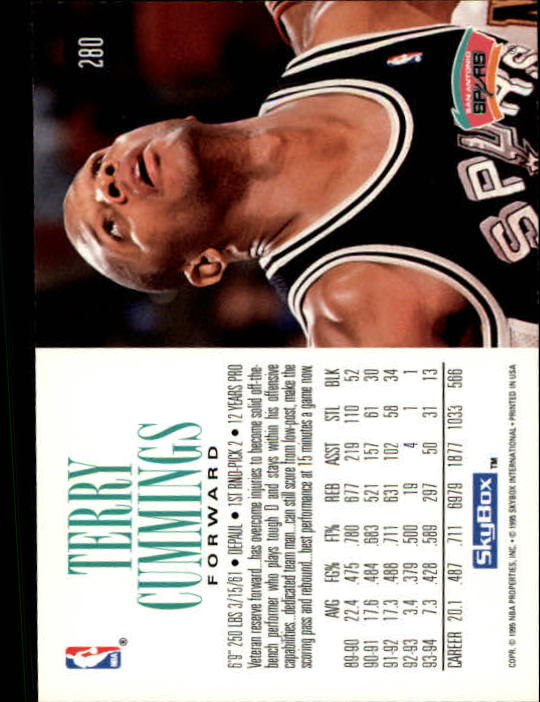 Sports Card Back