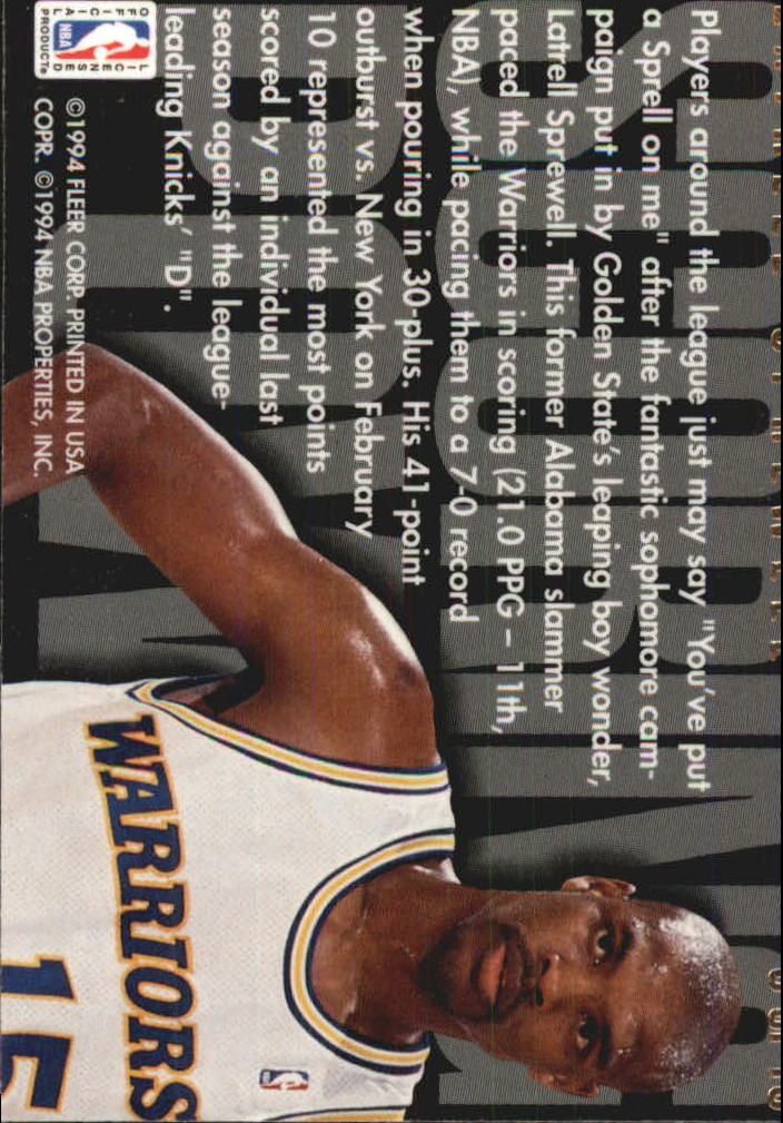Sports Card Back