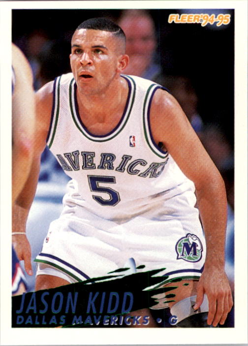 Jason Kidd Dallas Mavericks Unsigned Hardwood Classics 1994-95 Rookie of The Year Portrait Photograph