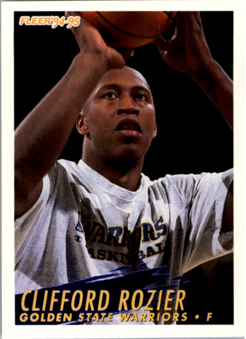 1994-95 Fleer #289 Clifford Rozier RC