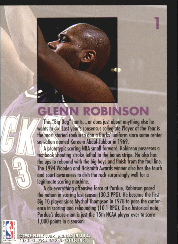 Sports Card Back
