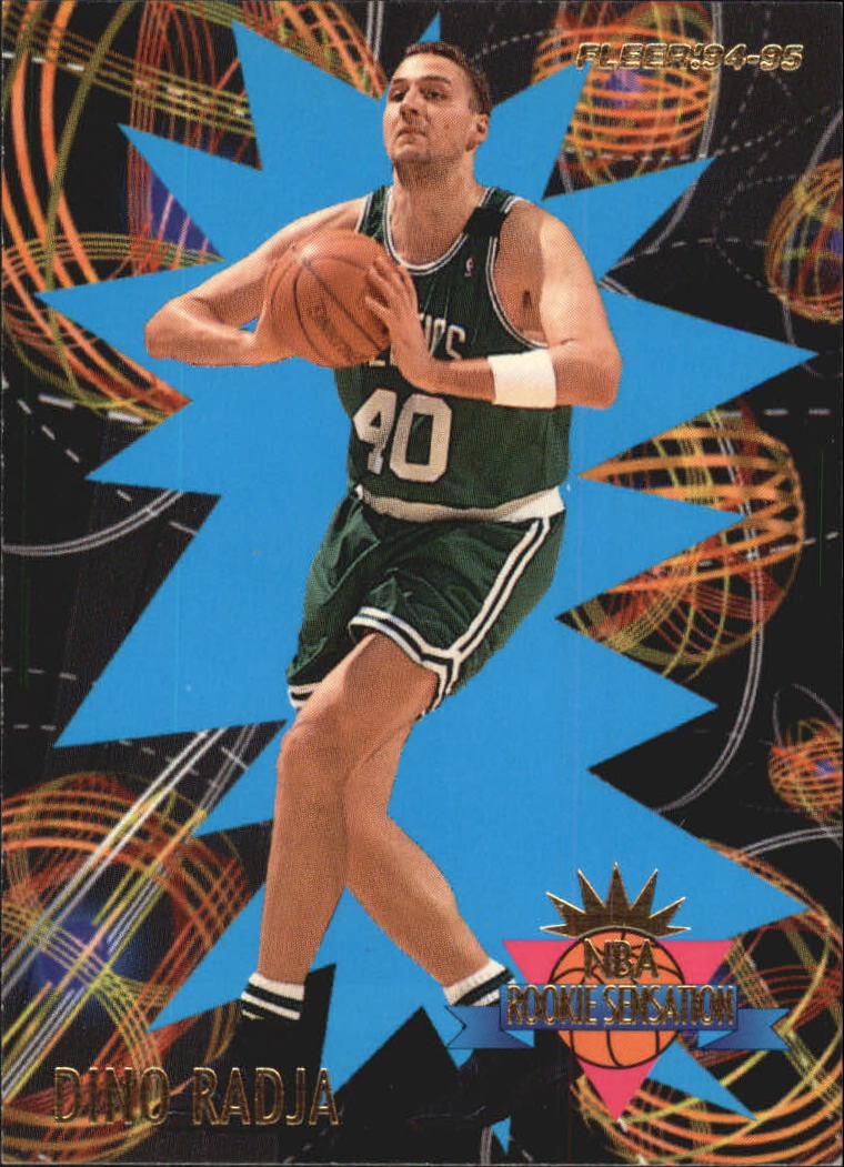 1994-95 Fleer Rookie Sensations #19 Dino Radja