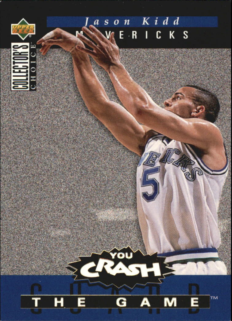 1994-95 Collector's Choice Crash the Game Rookie Scoring #S6 Jason Kidd