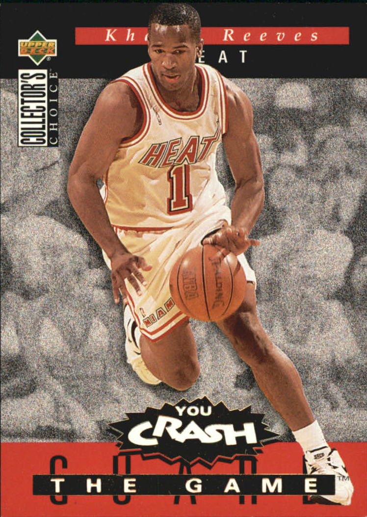1994-95 Collector's Choice Crash the Game Rookie Scoring #S10 Khalid Reeves