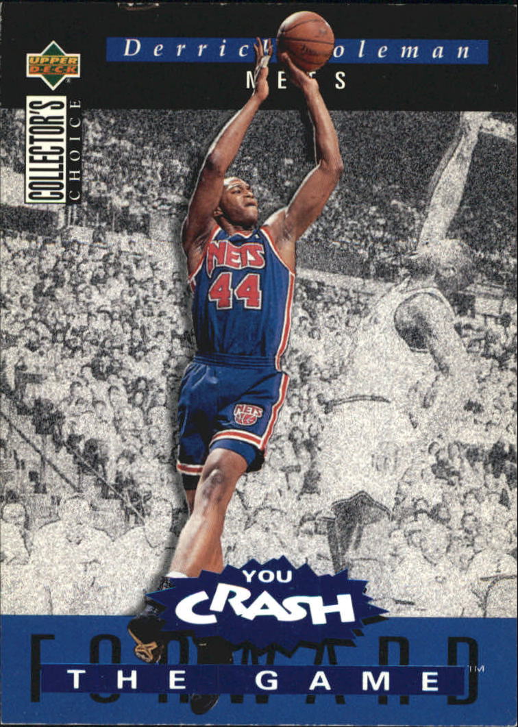 1994-95 Collector's Choice Crash the Game Scoring Redemption #S2 Derrick Coleman
