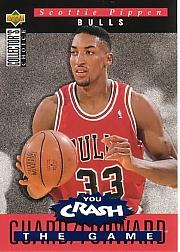 1994-95 Collector's Choice Crash the Game Scoring Redemption #S9 Scottie Pippen