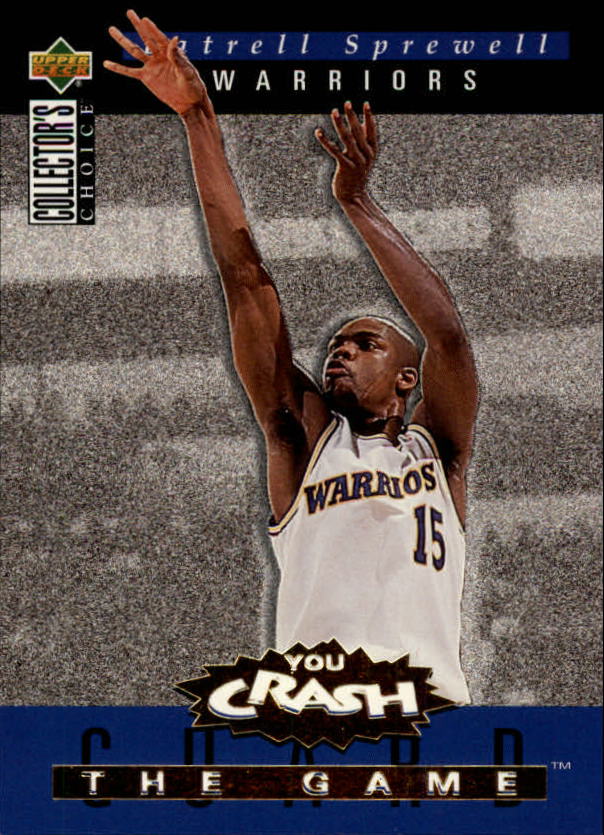 1994-95 Collector's Choice Crash the Game Scoring Redemption #S13 Latrell Sprewell