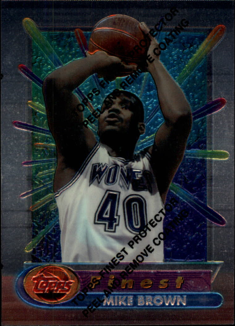 1994-95 Finest #191 Mike Brown