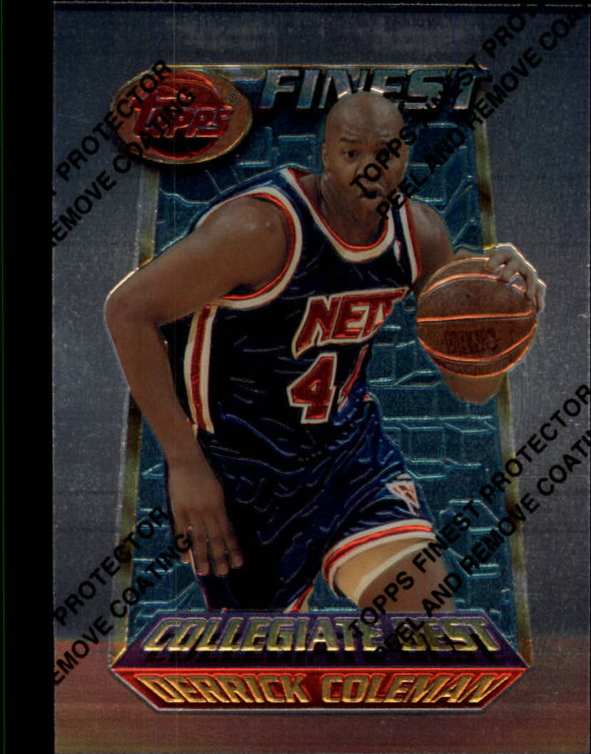 1994-95 Finest #228 Derrick Coleman CB