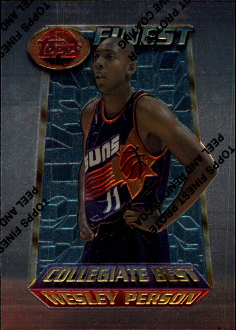 1994-95 Finest #281 Wesley Person CB