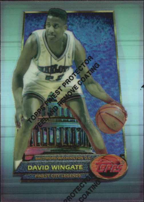 1994-95 Finest Refractors #53 David Wingate CY