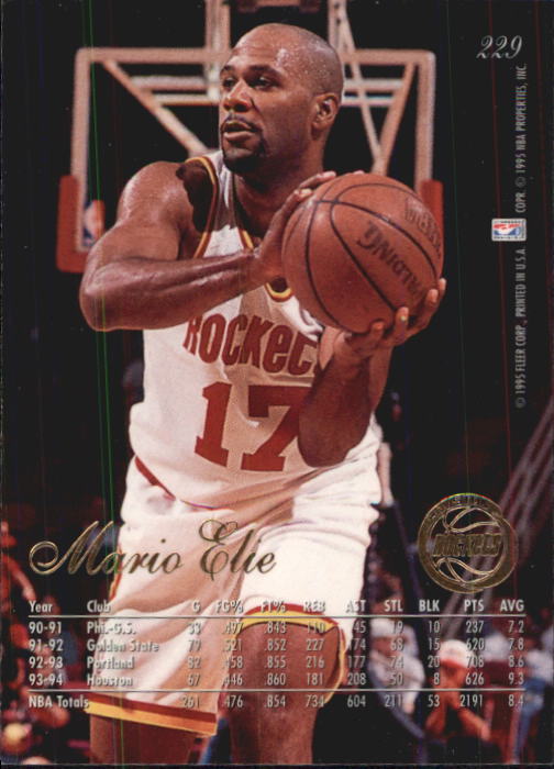Sports Card Back