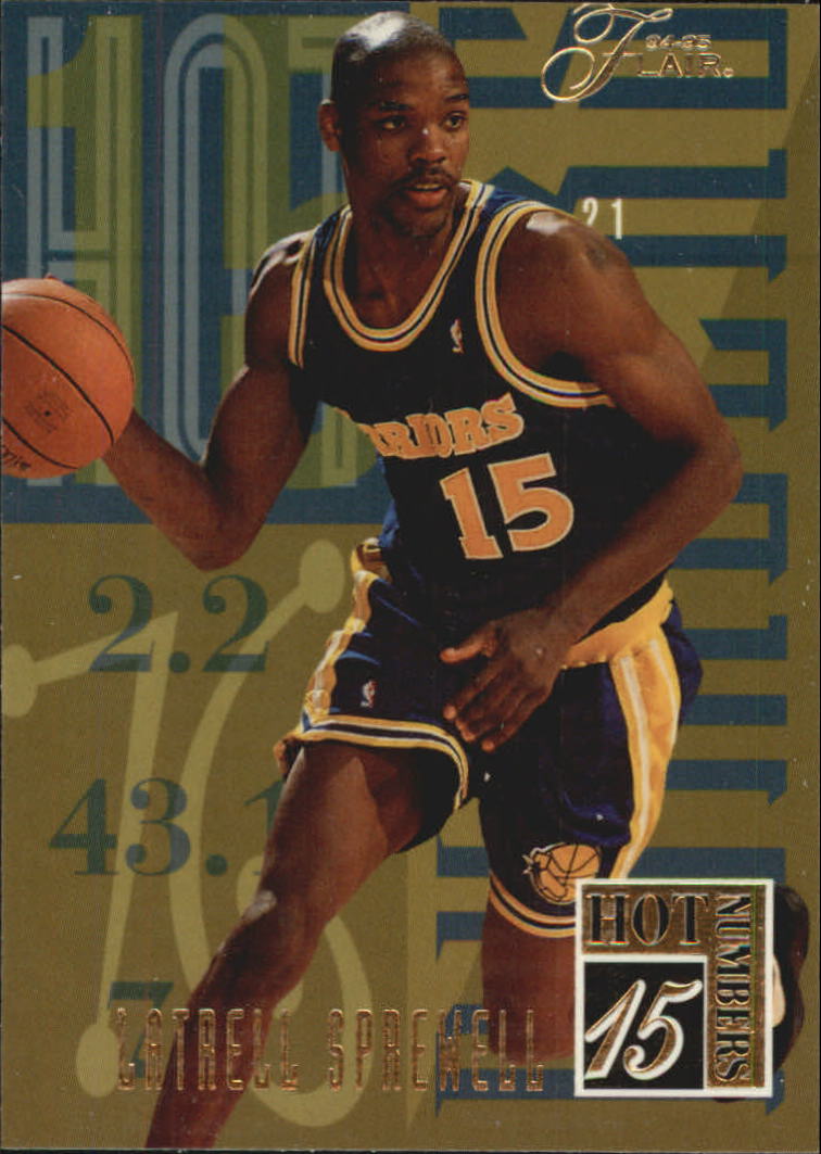 1994-95 Flair Hot Numbers #16 Latrell Sprewell