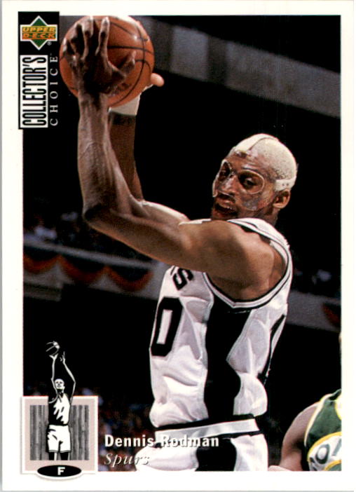 Dennis Rodman of the San Antonio Spurs 1994 season Stock Photo