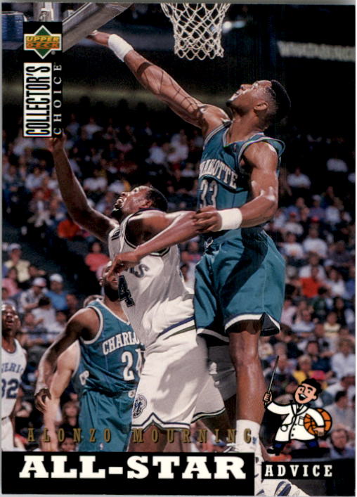 1994-95 Collector's Choice #194 Alonzo Mourning ASA