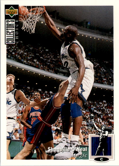 1994-95 Collector's Choice Silver Signature #205 Shaquille O'Neal PRO -  Profiles - NM-MT
