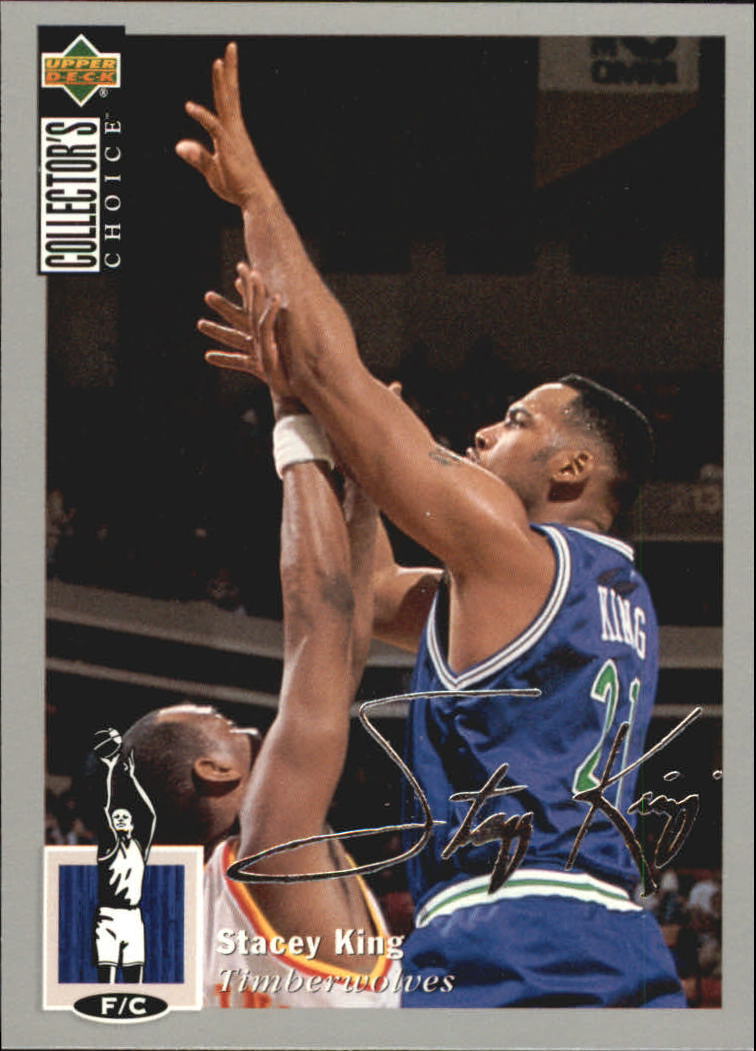 1994-95 Collector's Choice Silver Signature #28 Stacey King