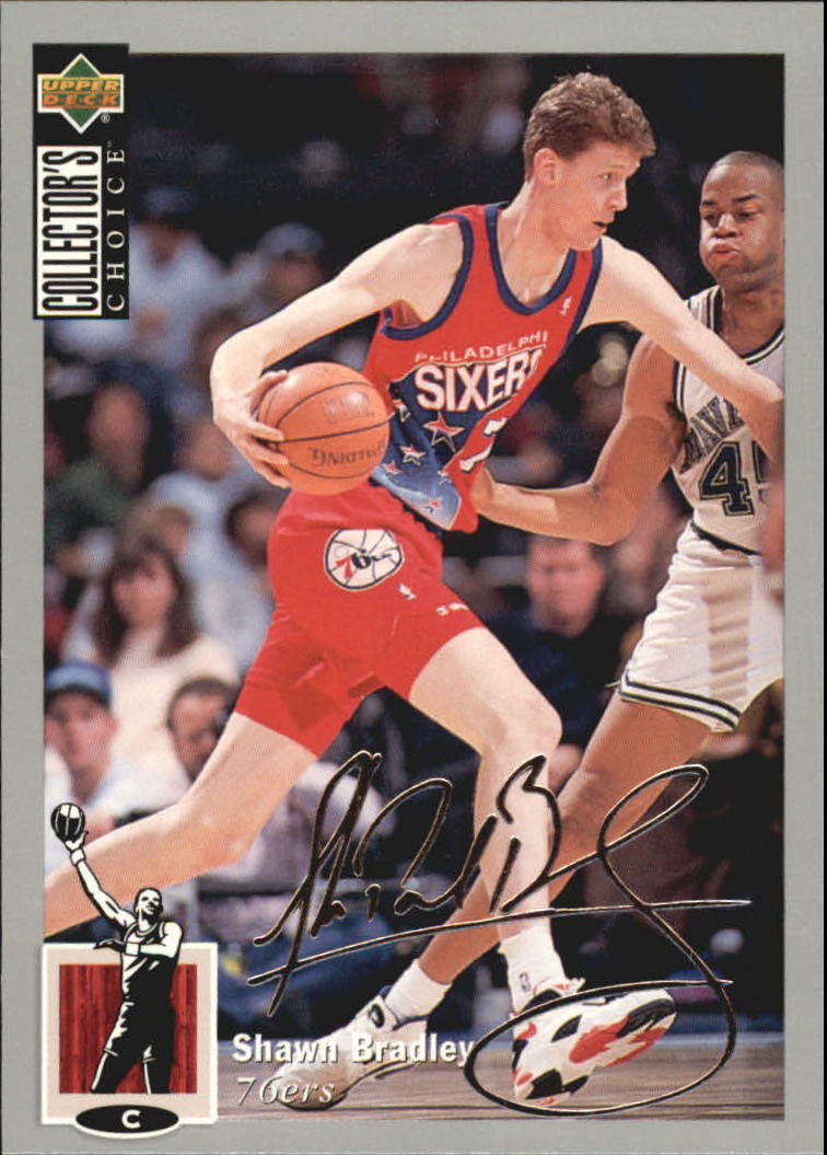 1994-95 Collector's Choice Silver Signature #76 Shawn Bradley