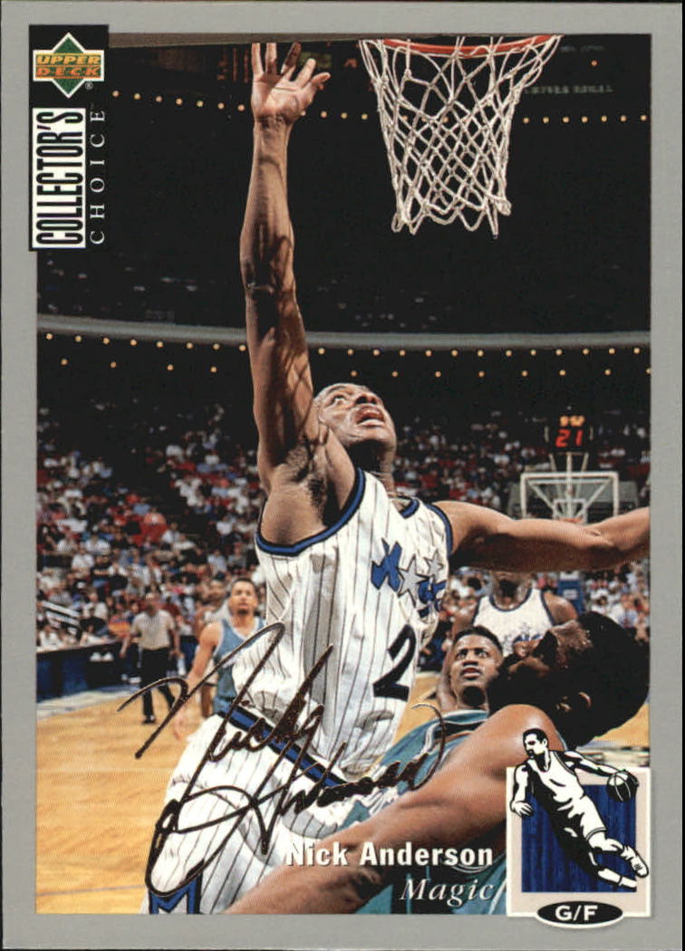 1994-95 Collector's Choice Silver Signature #78 Nick Anderson
