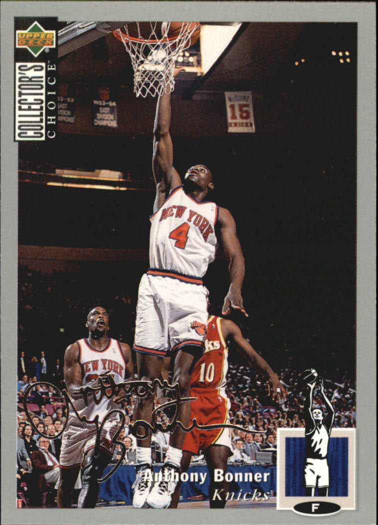 1994-95 Collector's Choice Silver Signature #86 Anthony Bonner