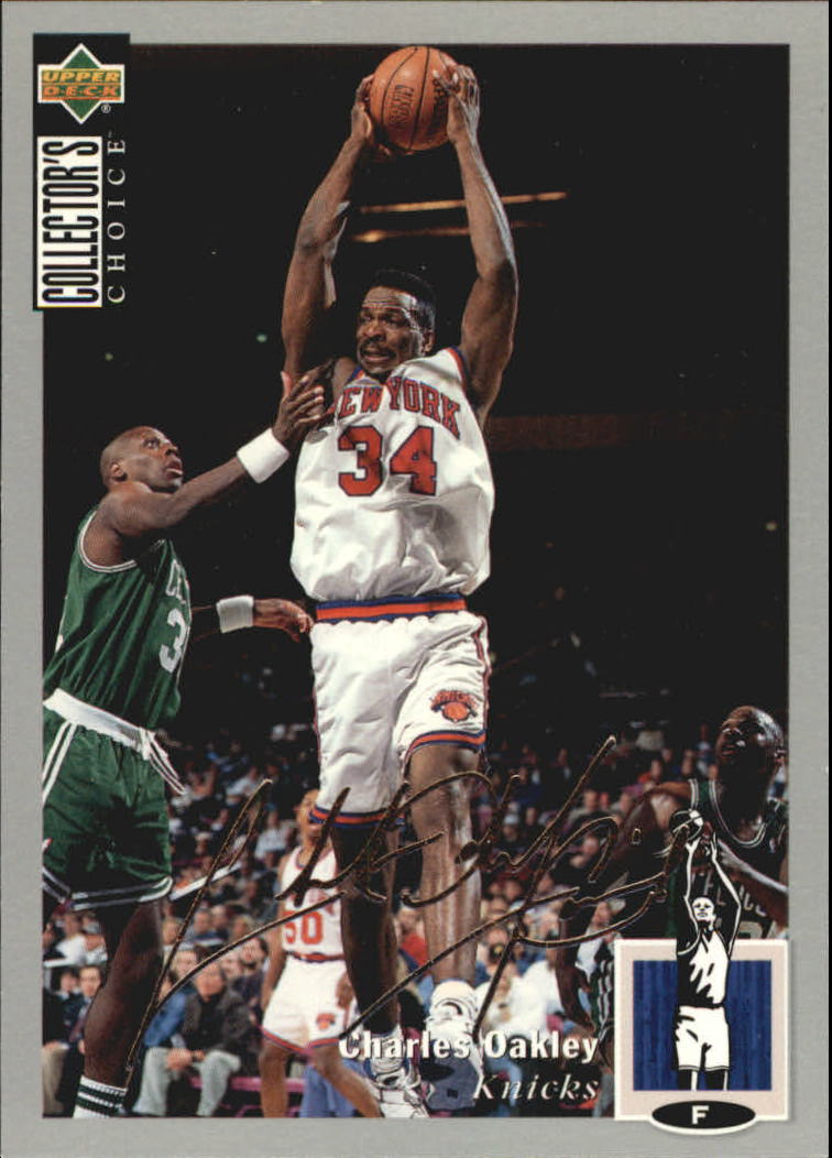 1994-95 Collector's Choice Silver Signature #97 Charles Oakley