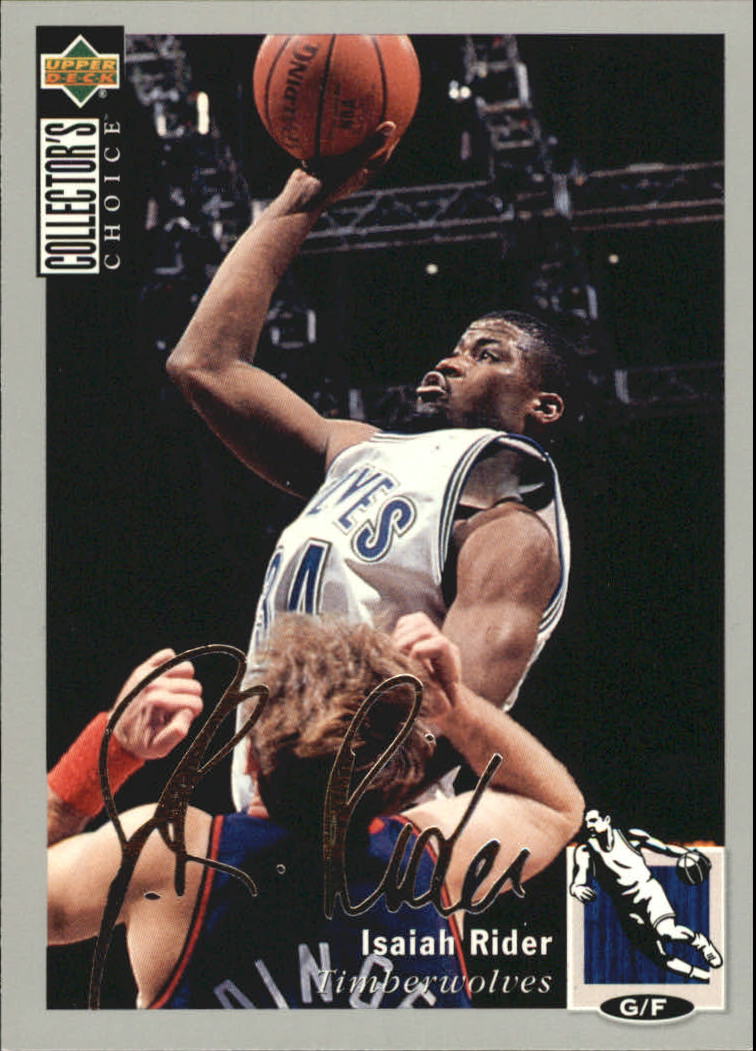 1994-95 Collector's Choice Silver Signature #134 Isaiah Rider