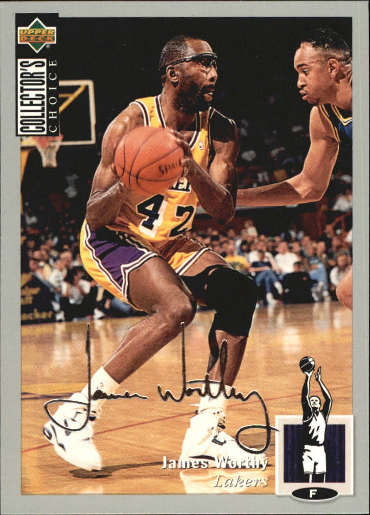 1994-95 Collector's Choice Silver Signature #142 James Worthy