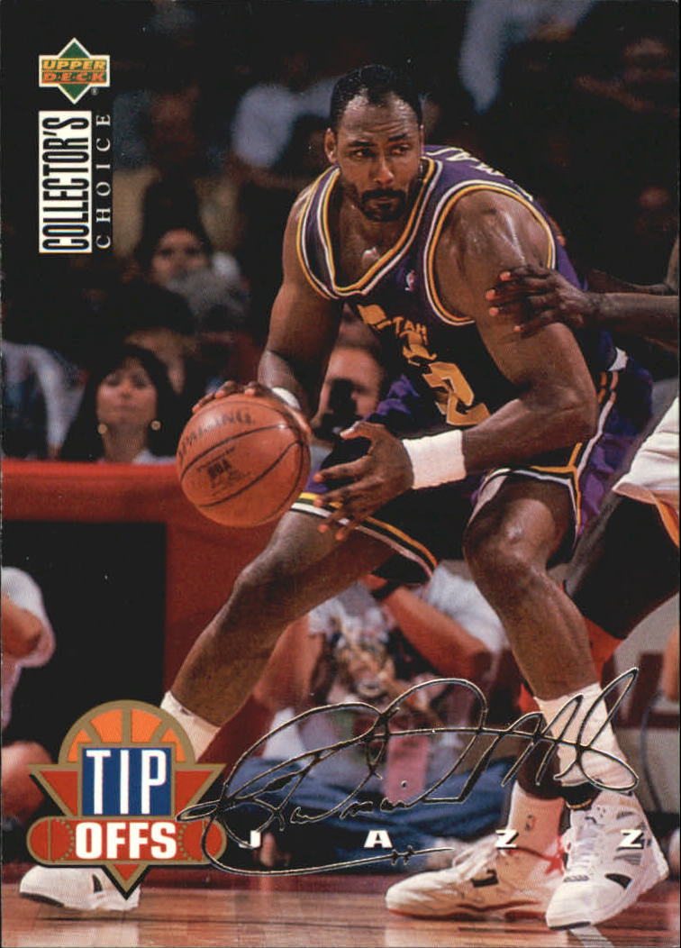 1994-95 Collector's Choice Silver Signature #191 Karl Malone TO