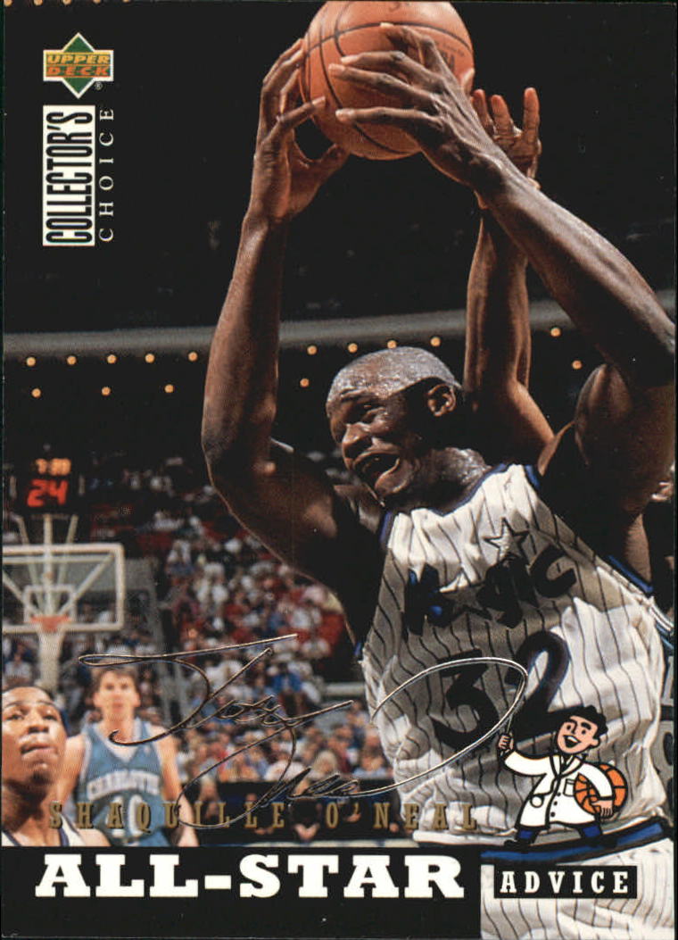 1994-95 Collector's Choice Silver Signature #197 Shaquille O'Neal ASA