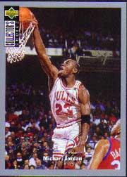 1994-95 Collector's Choice Silver Signature #240 Michael Jordan COMM