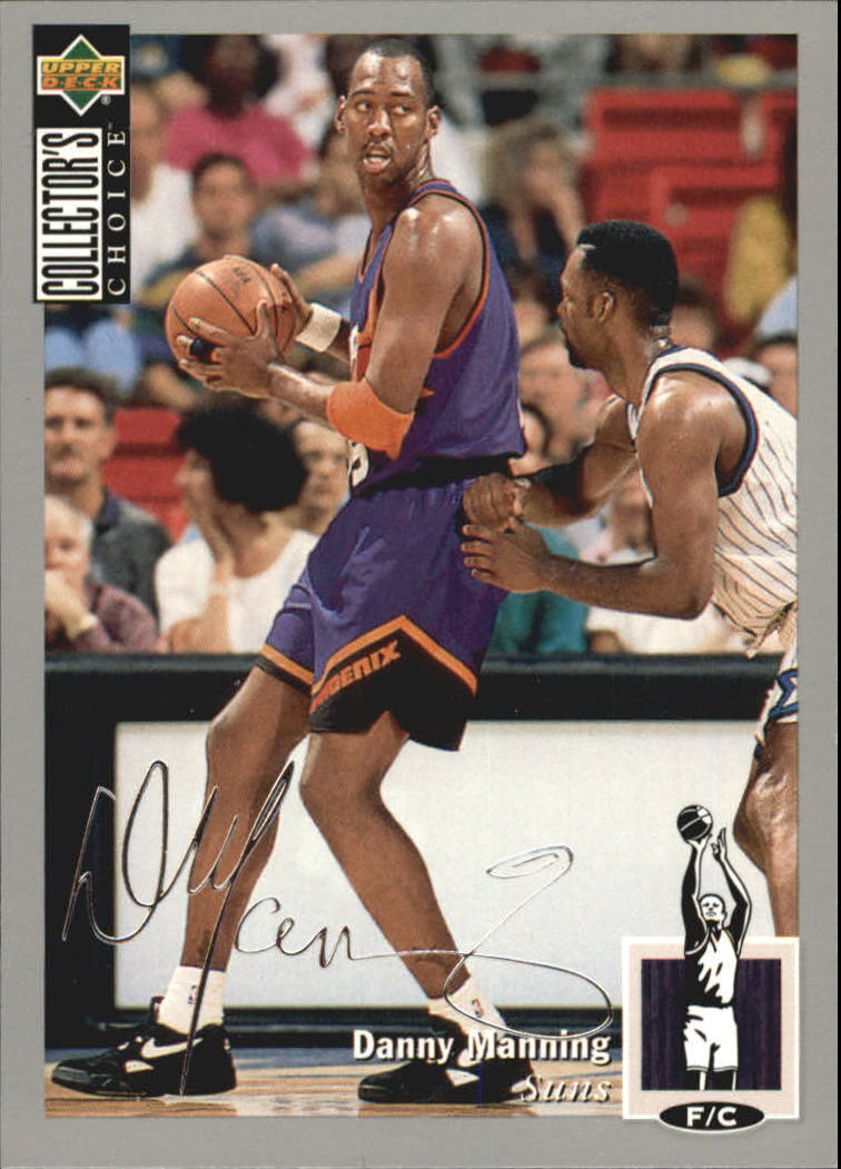 1994-95 Collector's Choice Silver Signature #315 Danny Manning