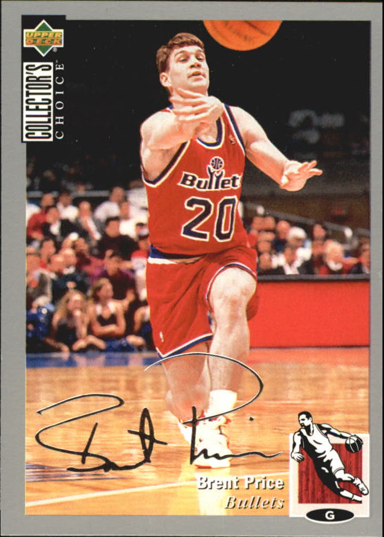 1994-95 Collector's Choice Silver Signature #320 Brent Price