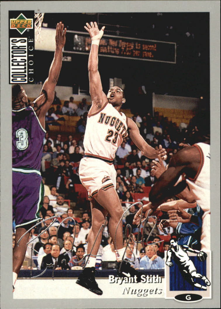 1994-95 Collector's Choice Silver Signature #323 Bryant Stith