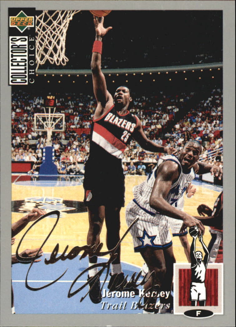 1994-95 Collector's Choice Silver Signature #325 Jerome Kersey
