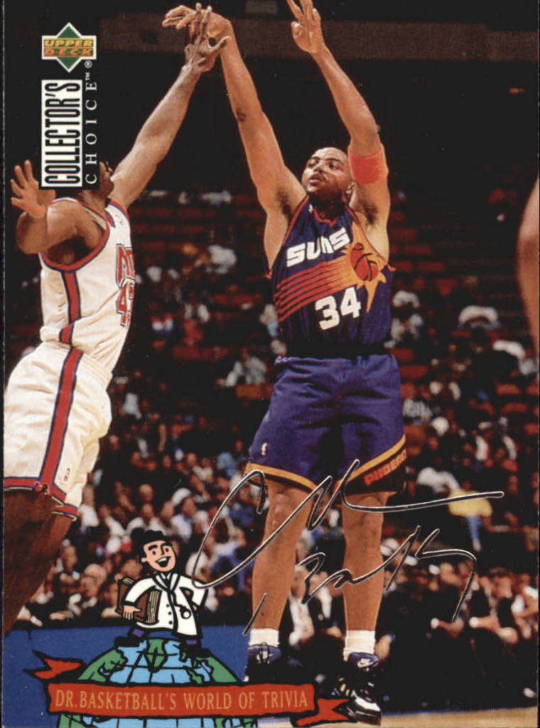 1994-95 Collector's Choice Silver Signature #406 Charles Barkley TRIV