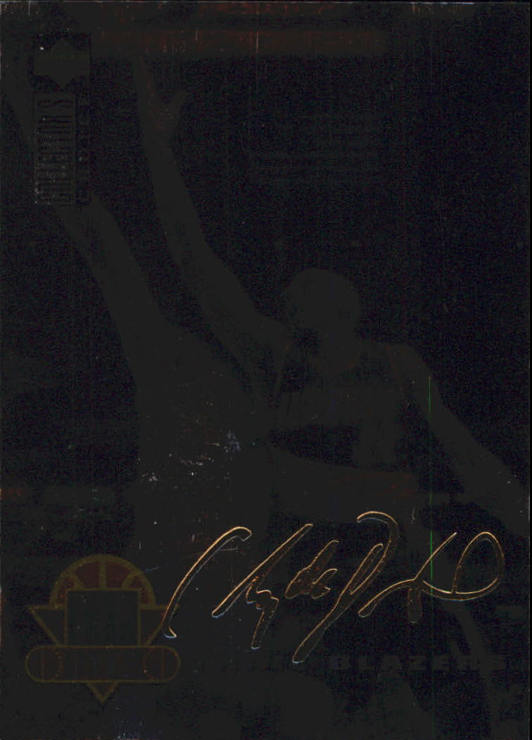 1994-95 Collector's Choice Gold Signature #187 Clyde Drexler TO