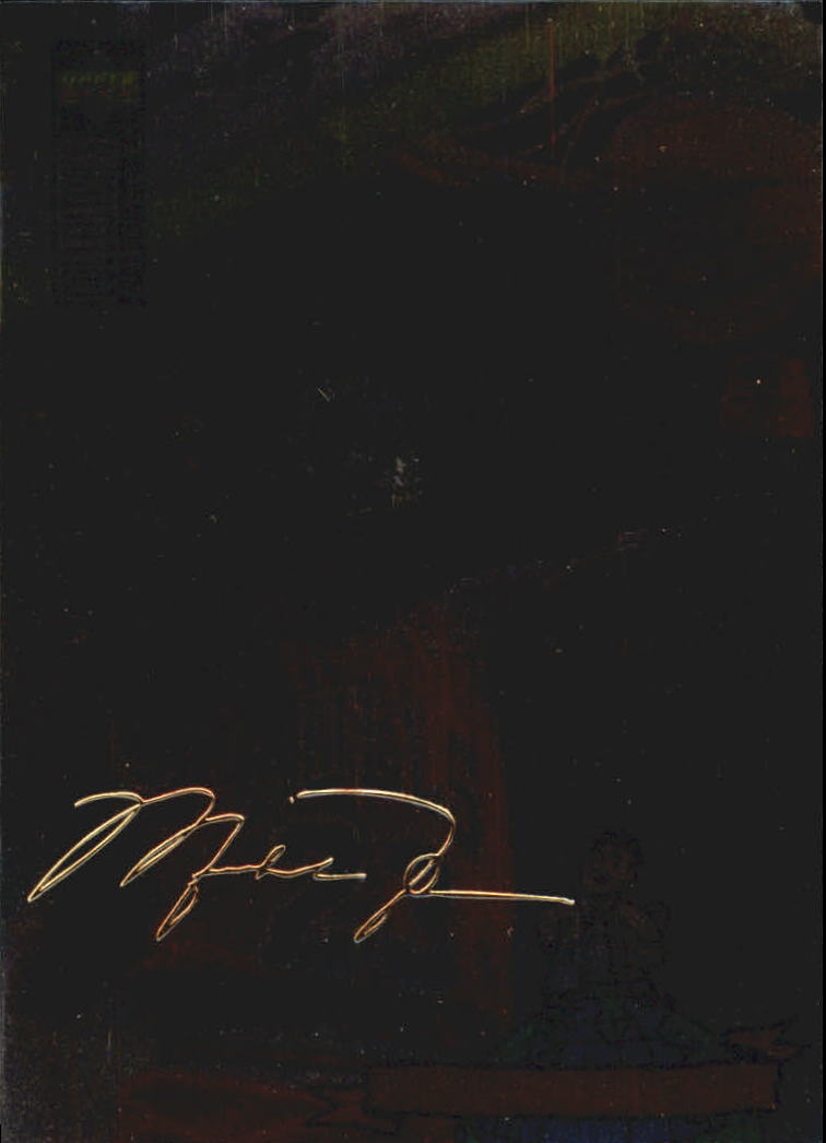 1994-95 Collector's Choice Gold Signature #402 Michael Jordan TRIV