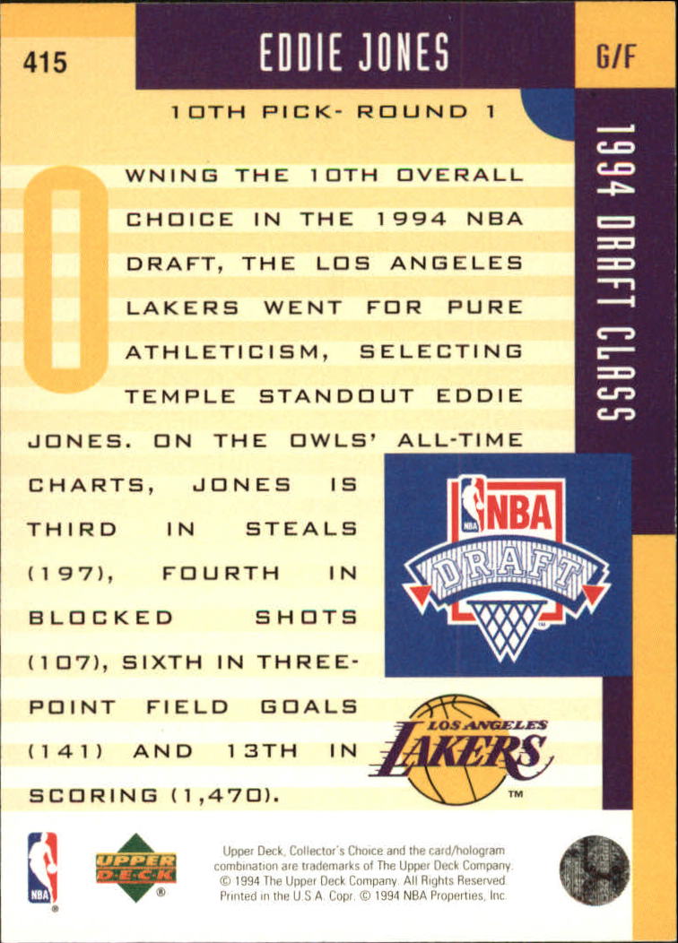 Sports Card Back