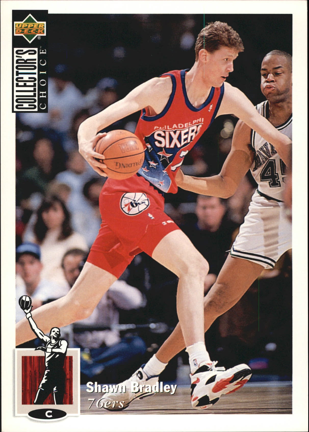 1994-95 Collector's Choice Blow-Ups #76 Shawn Bradley