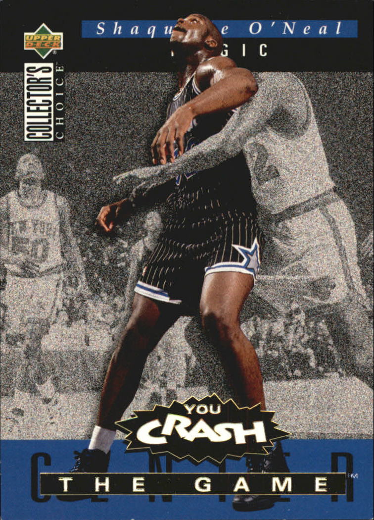 1994-95 Collector's Choice Crash the Game Rebounds #R10 Shaquille O'Neal