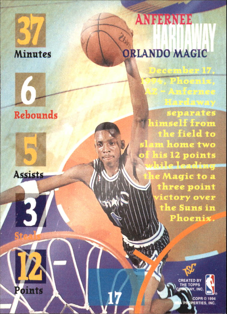 1994-95 Stadium Club Super Teams NBA Finals (1-181) Singles - You Choose - Picture 34 of 352