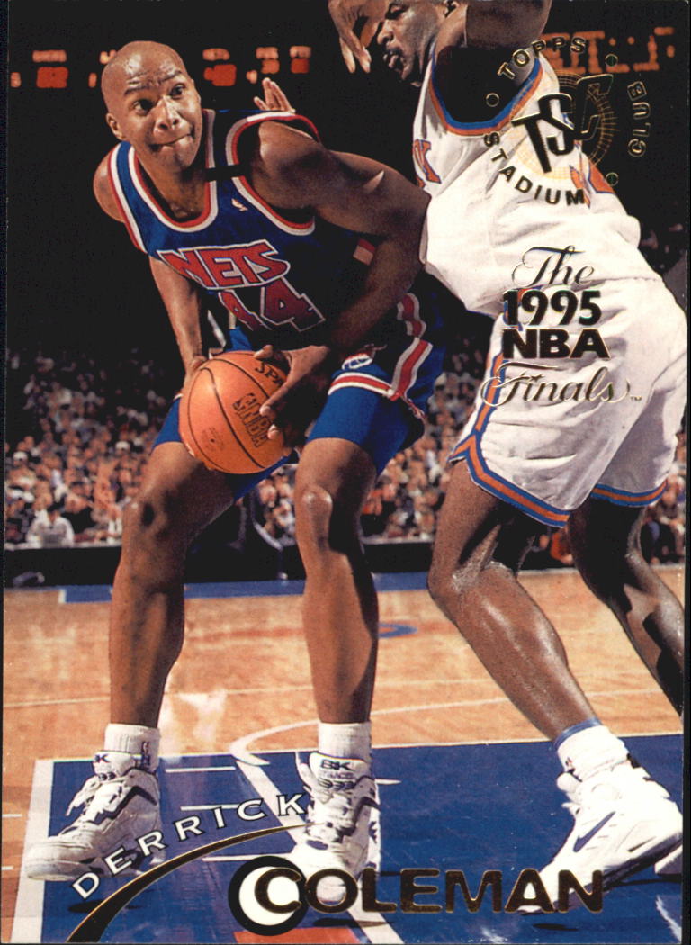 1994-95 Stadium Club Super Teams NBA Finals #23 Derrick Coleman
