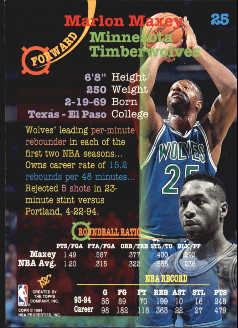 1994-95 Stadium Club Super Teams NBA Finals (1-181) Singles - You Choose - Picture 50 of 352