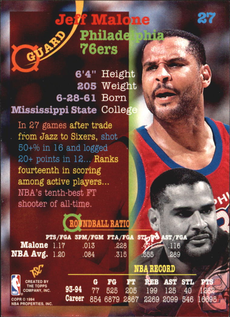 1994-95 Stadium Club Super Teams NBA Finals (1-181) Singles - You Choose - Picture 54 of 352